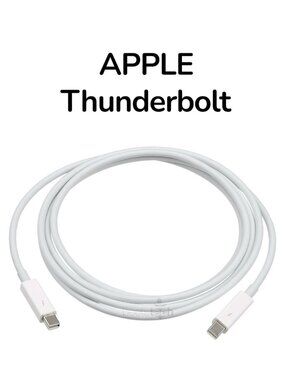Apple OEM 2m 6FT Thunderbolt 2 Cable Mini Display port White A1410, MD861LL/A